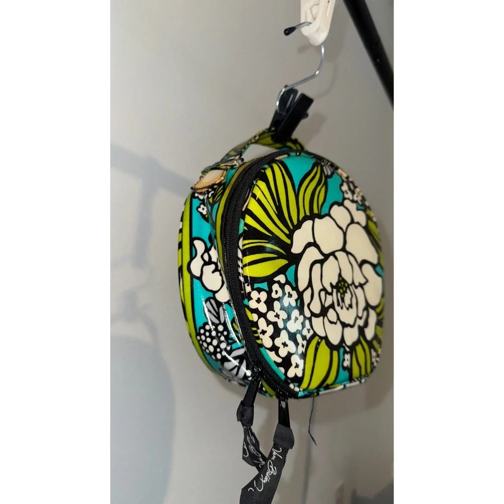 Vera‎ Bradley Cosmetic Bag Makeup Island Bloom Floral Retired Travel